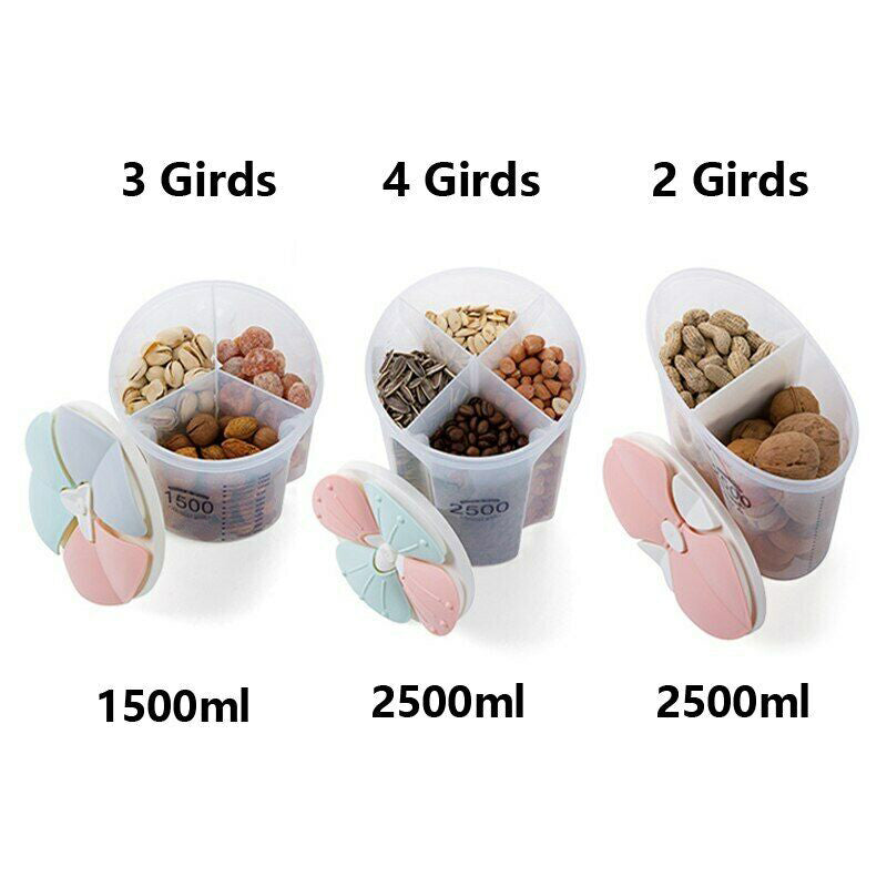 Healthy Containers Cereal Transparent Food Storage Tank
