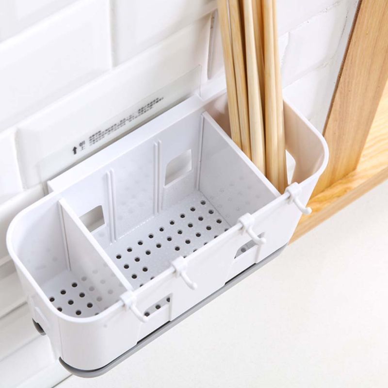 Creative Home Wall Mounted Kitchen Cutlery Drain Rack