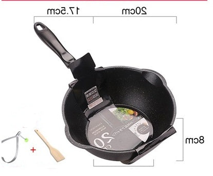 Small Deep Non-Stick Home Wok Pan