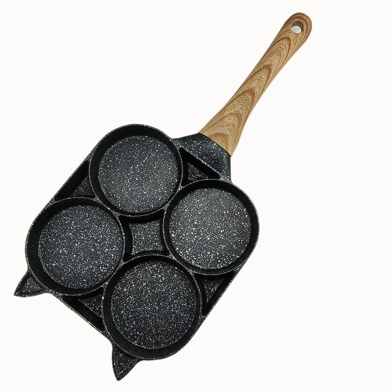 Four-Hole Non-Stick Fried Egg & Burger Pan
