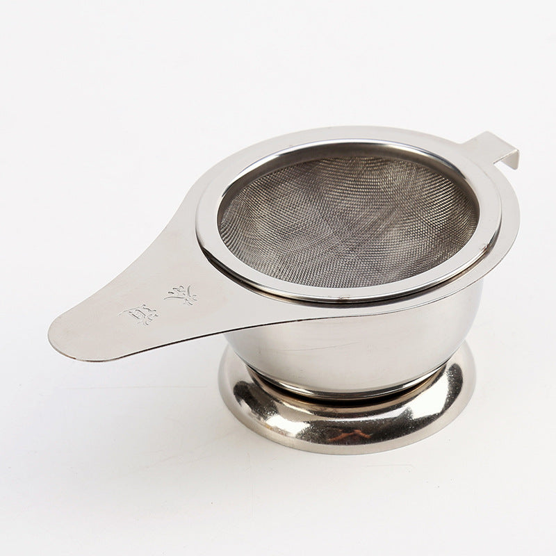 Stainless Steel Tea Strainer Bracket Kung Fu Tea Utensils