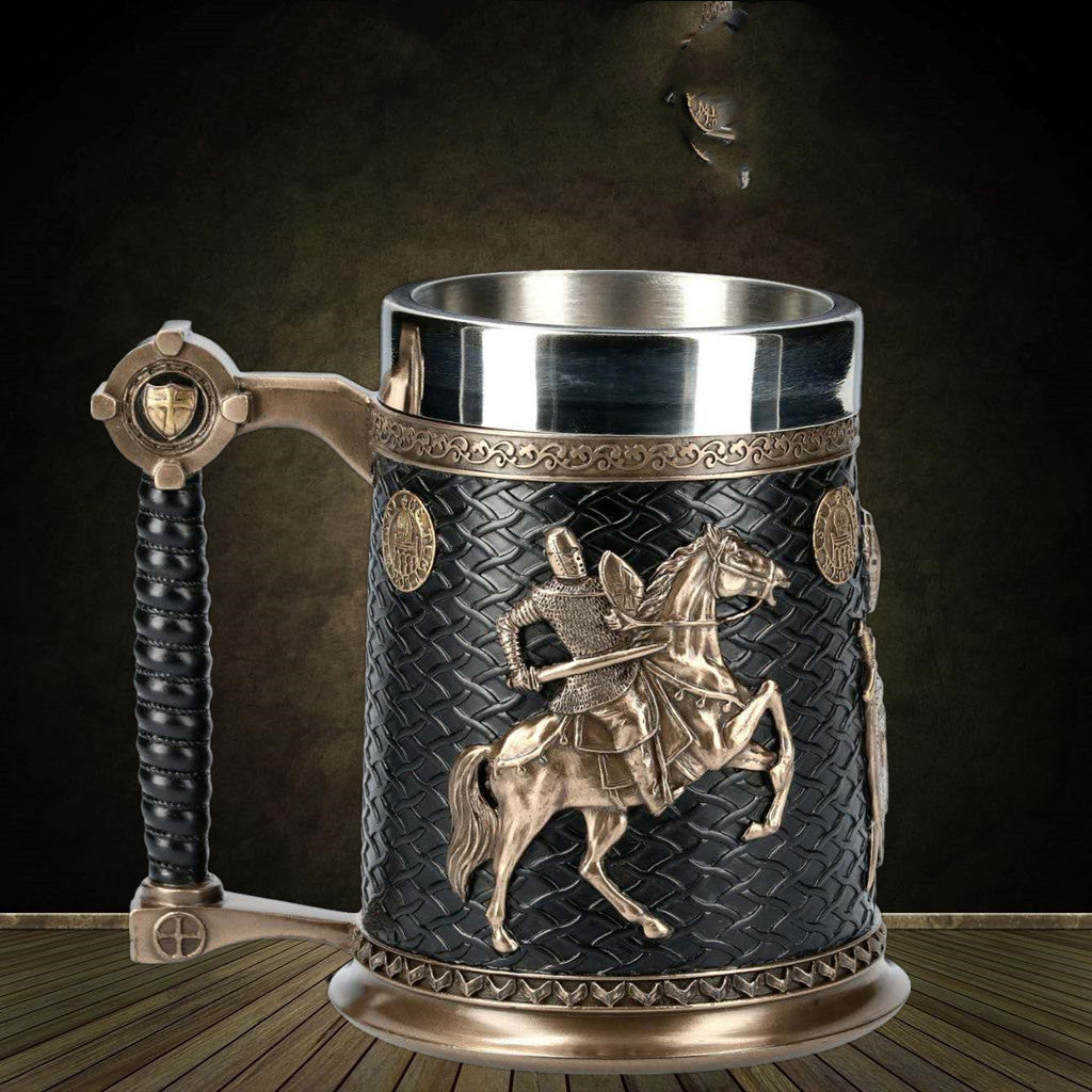 Double-Headed Eagle Beer Stein Mug