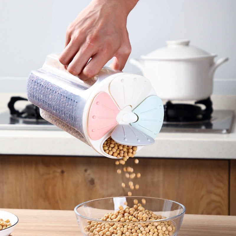 Healthy Containers Cereal Transparent Food Storage Tank