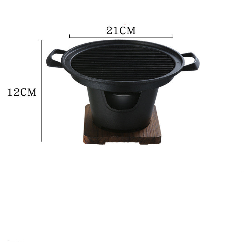 Non-Stick Small Indoor Barbecue Grill