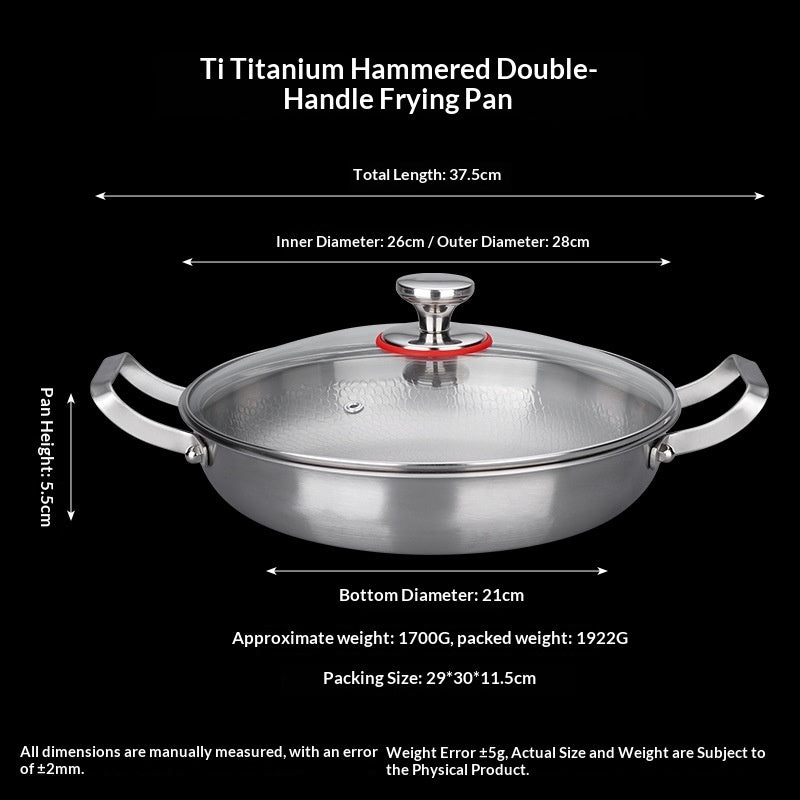 Non-stick Titanium Frying Pan For Cooking Steak