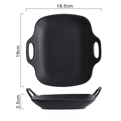 Heat Resistant Oven Baking Tray with Handles