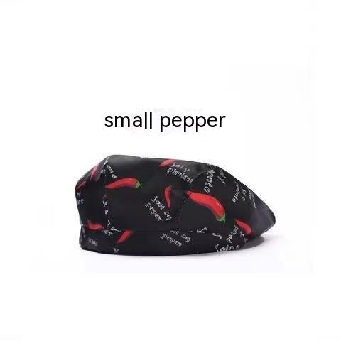 Chef Hat Male Baseball Cap Waiter Beret