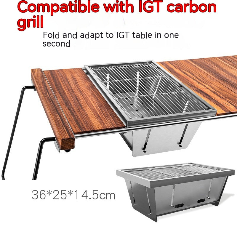 Small Foldable Outdoor BBQ Grill