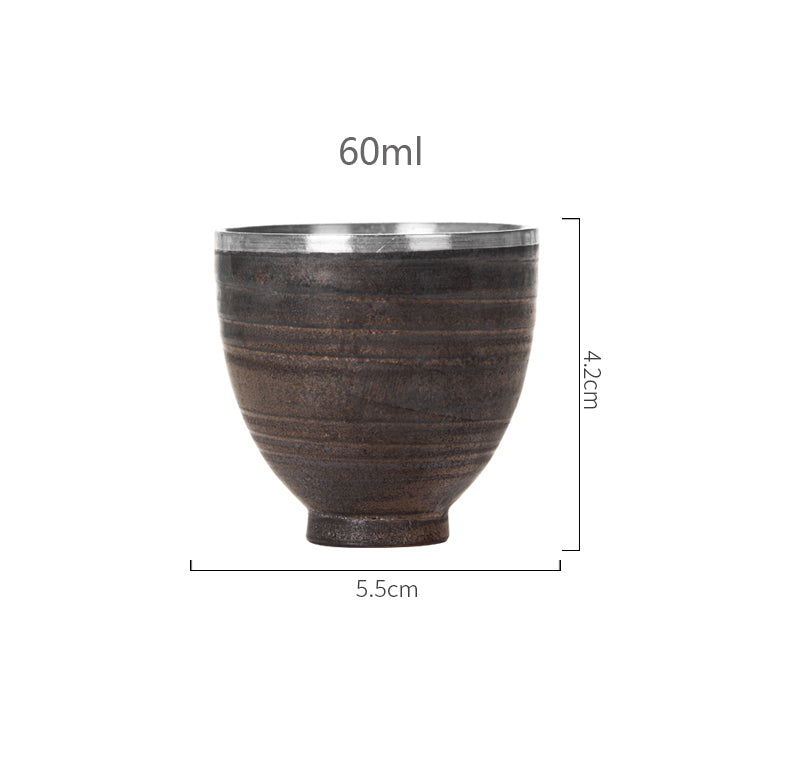 Ceramic Tea Ceremony Cup Personal Brewing Cup
