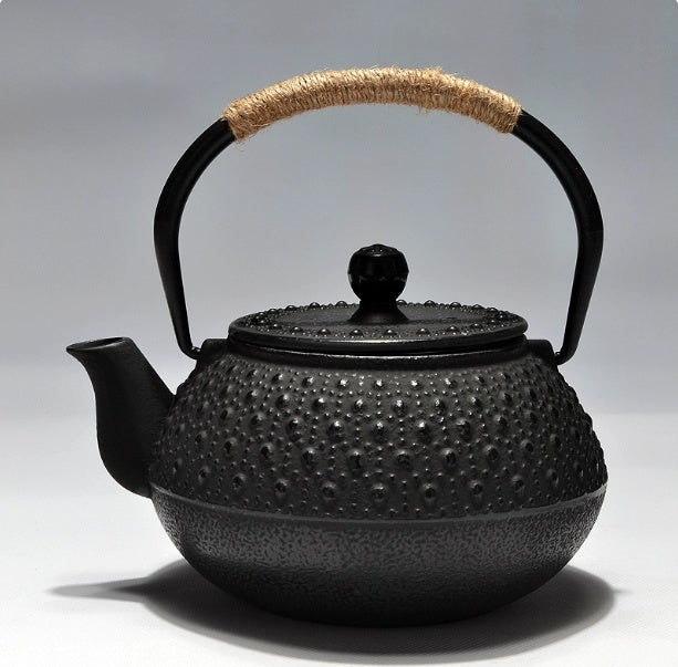 Cast Iron Teapot Traditional Brewing Tea Kettle