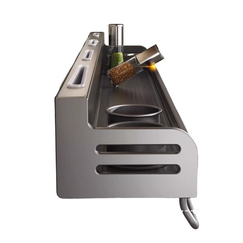 Punch-free Kitchen Rack Wall-mounted Multi-function