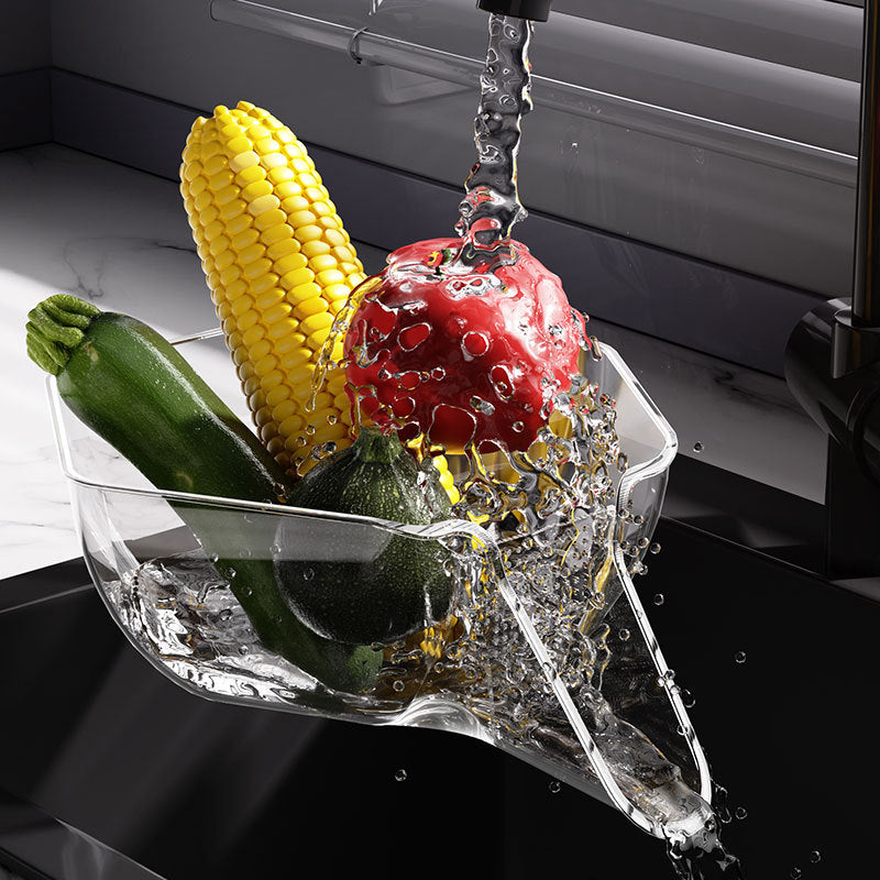 Multi Functional Kitchen Sink Strainer Basket Organizer