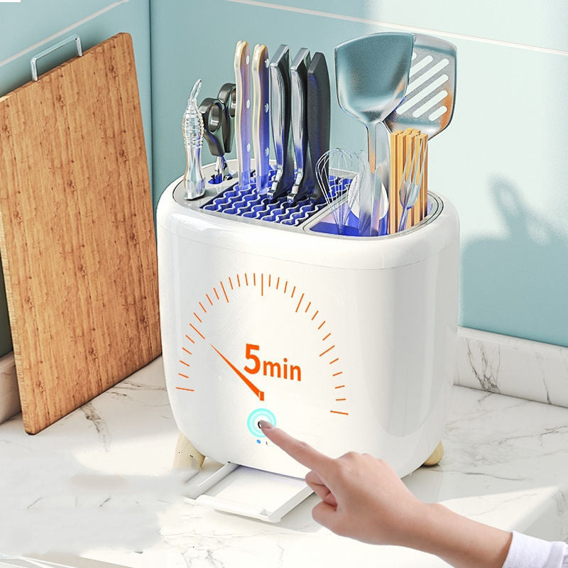 Kitchen Utensil and Cutlery Storage Rack