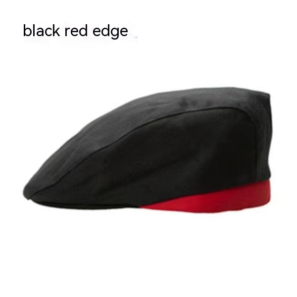 Chef Hat Male Baseball Cap Waiter Beret