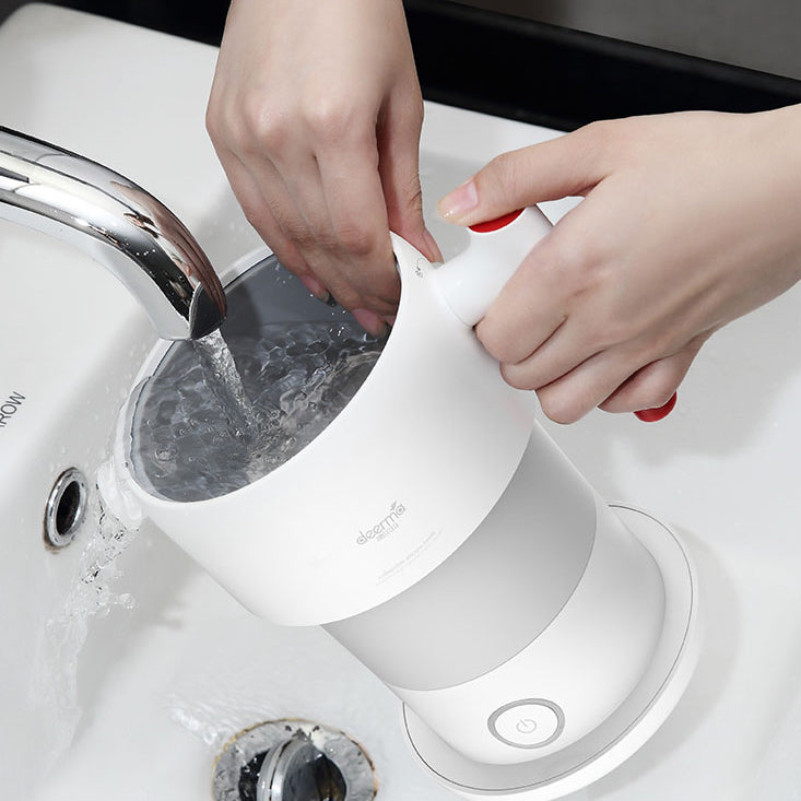 Foldable Electric Travel Kettle Portable Silicone Kettle