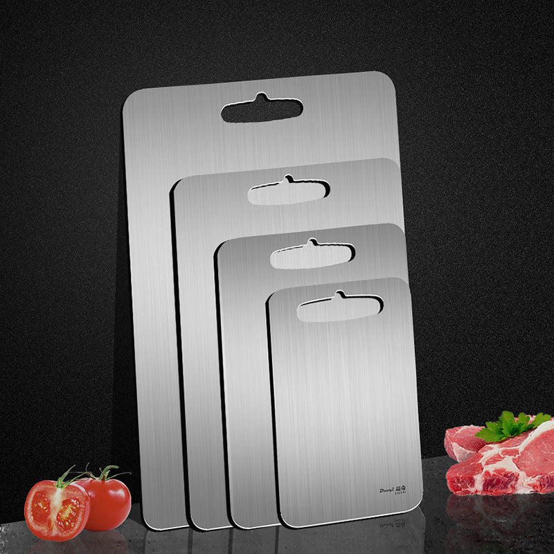304 Stainless Steel Double-Sided Chopping Board