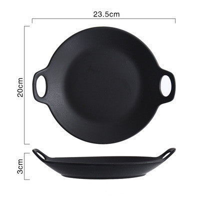 Heat Resistant Oven Baking Tray with Handles