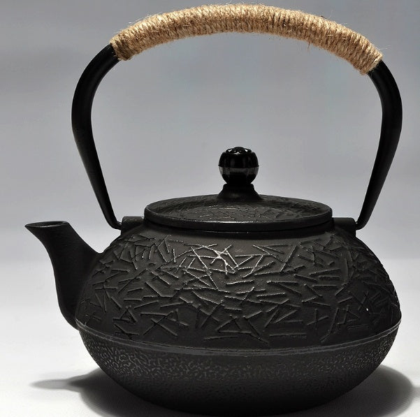 Cast Iron Teapot Traditional Brewing Tea Kettle
