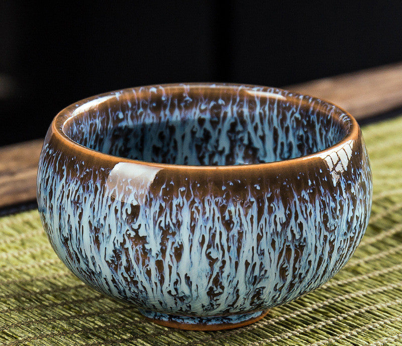 Jianzhan Ceramic Zen Tea Cup Kiln Change Master Cup