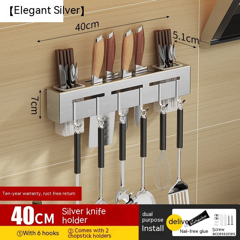 Kitchen Hook Wall Mounted Storage Rack