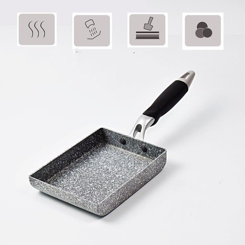 Small square pan fried egg roll pan