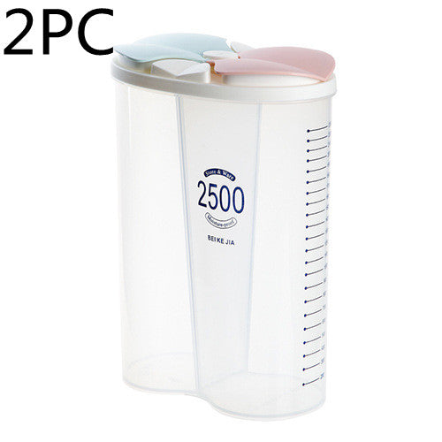 Healthy Containers Cereal Transparent Food Storage Tank