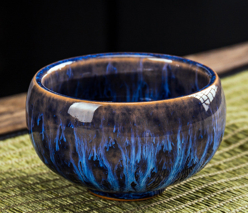 Jianzhan Ceramic Zen Tea Cup Kiln Change Master Cup