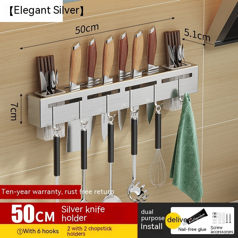Kitchen Hook Wall Mounted Storage Rack