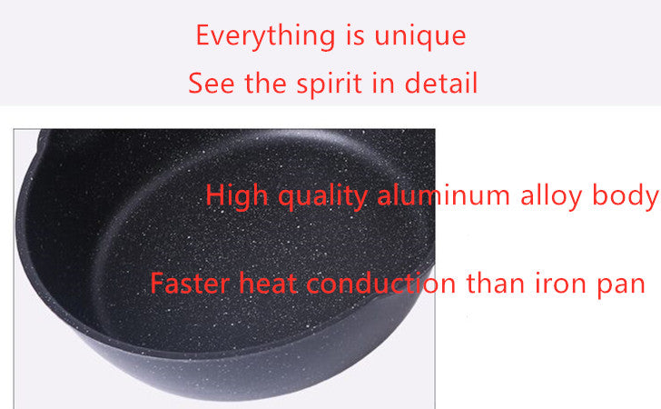Small Deep Non-Stick Home Wok Pan