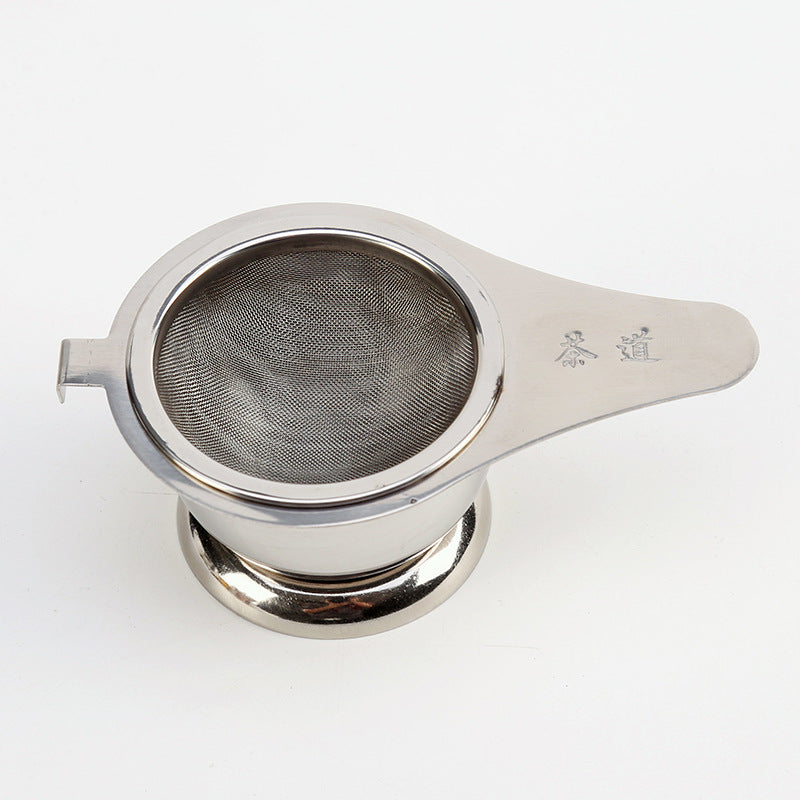 Stainless Steel Tea Strainer Bracket Kung Fu Tea Utensils