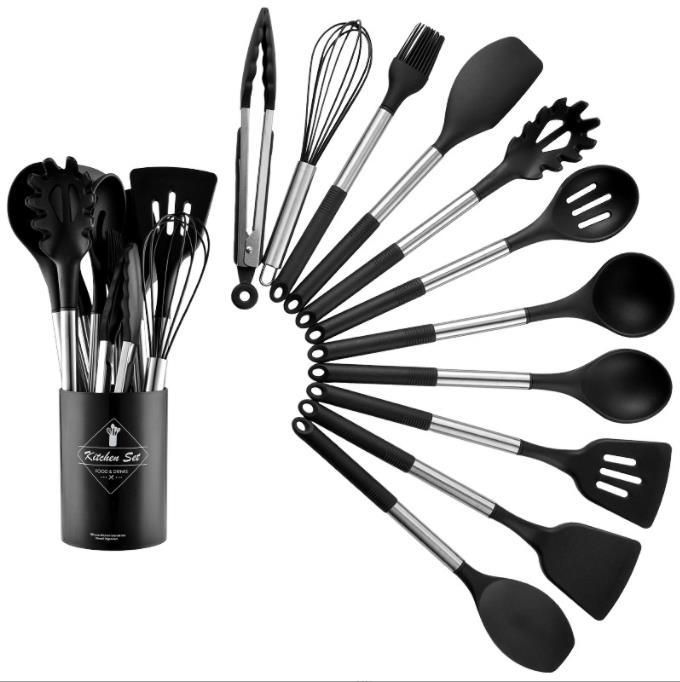 Heat-Resistant Non-Stick Pot Spoon & Spatula Set