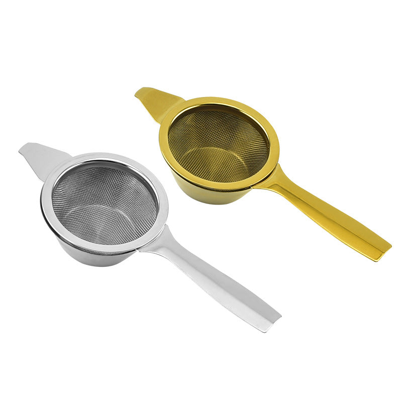 304 Stainless Steel Tea Strainer Set Two Piece Kitchen Tool