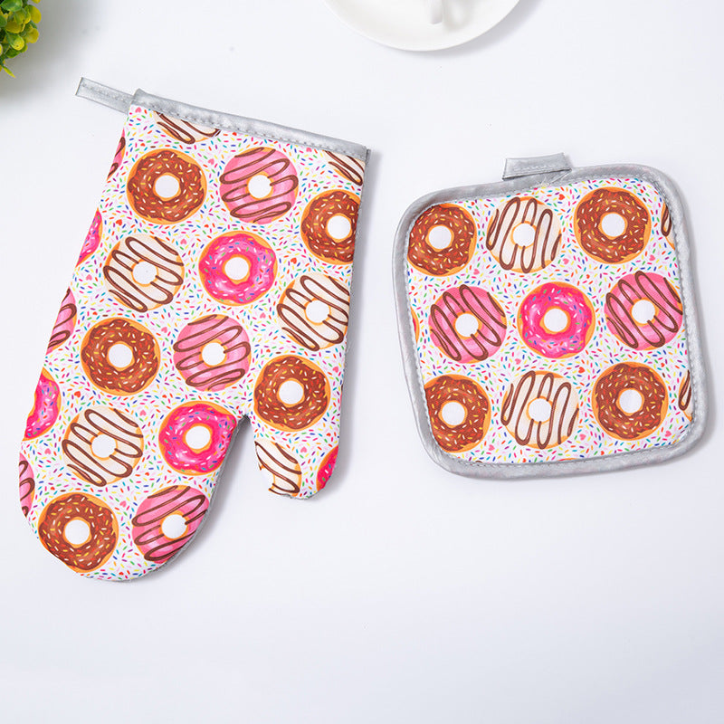 Heat Resistant Kitchen Gloves For Baking Oven And Microwave Use