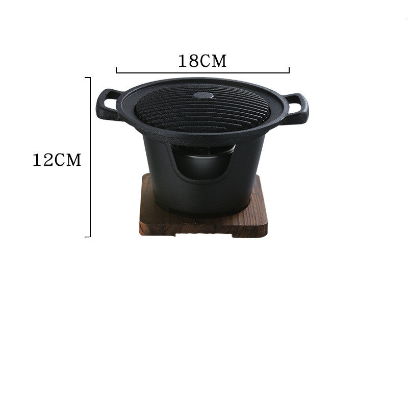 Non-Stick Small Indoor Barbecue Grill