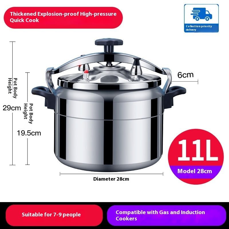 Large-Capacity Explosion-Proof Pressure Cooker