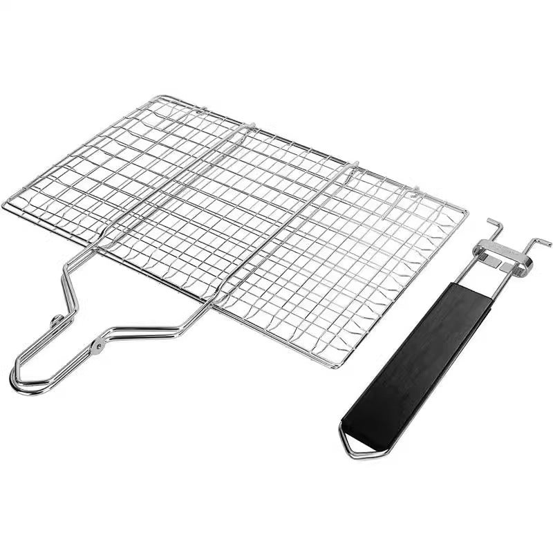 Stainless Steel Foldable BBQ Mesh Basket