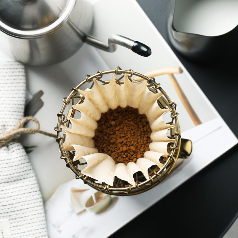 Foldable Coffee Filter Paper Brewing Funnel