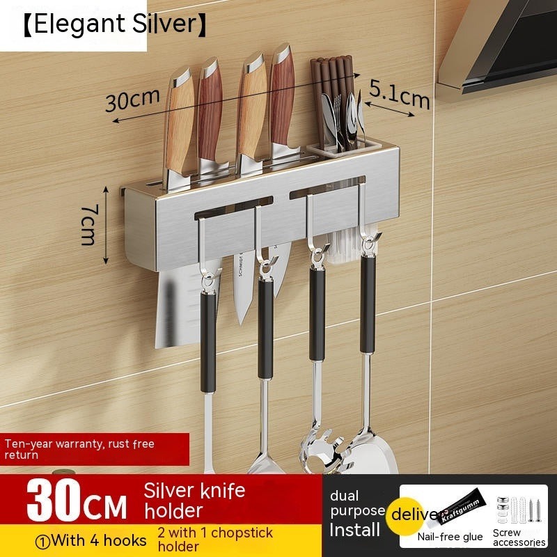 Kitchen Hook Wall Mounted Storage Rack