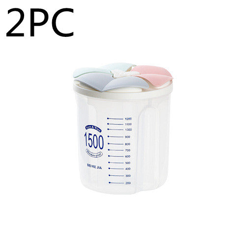 Healthy Containers Cereal Transparent Food Storage Tank