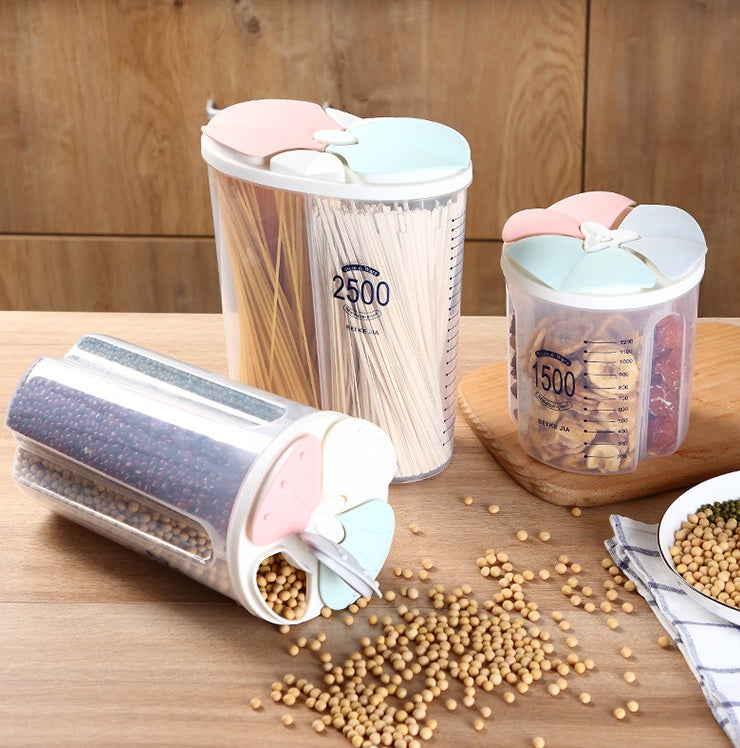 Healthy Containers Cereal Transparent Food Storage Tank