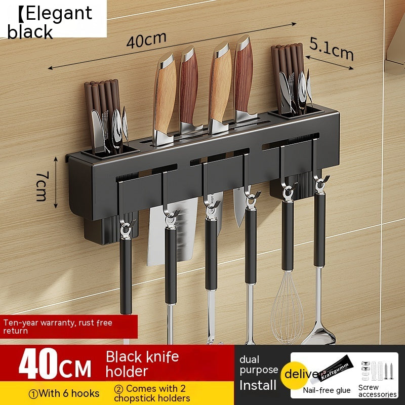 Kitchen Hook Wall Mounted Storage Rack