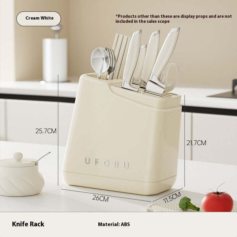 Multi-Function Kitchen Knife and Utensil Storage Rack