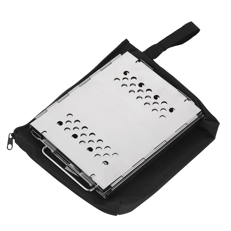 Portable Stainless Steel Dual-Use Barbecue Grill