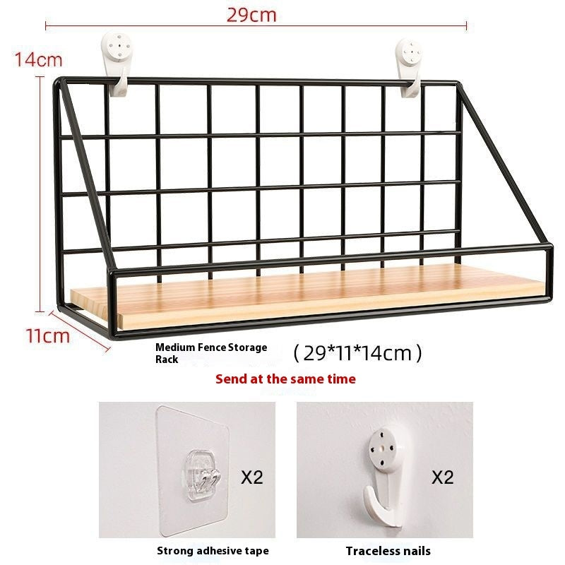 Wall-mounted Punching-free Storage Rack