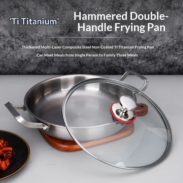 Non-stick Titanium Frying Pan For Cooking Steak