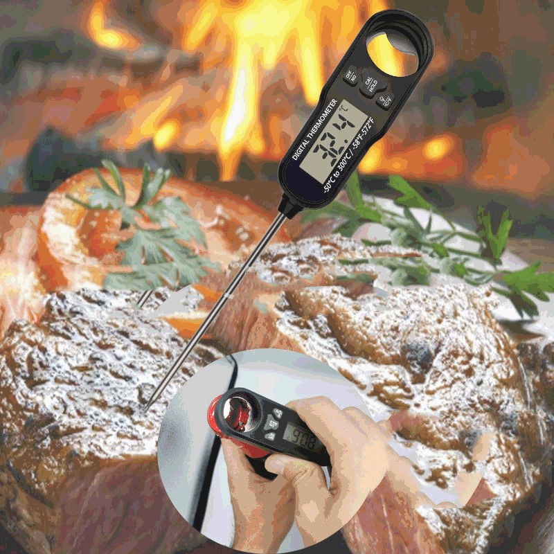 Instant Read Meat Thermometer For Fast Accurate Cooking Measurements
