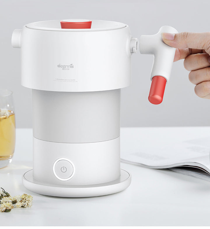 Foldable Electric Travel Kettle Portable Silicone Kettle