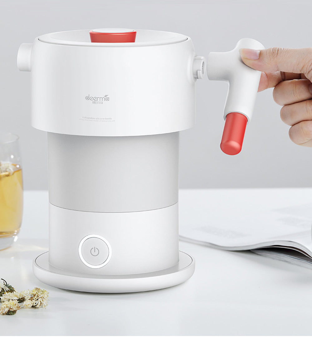 Foldable Electric Travel Kettle Portable Silicone Kettle