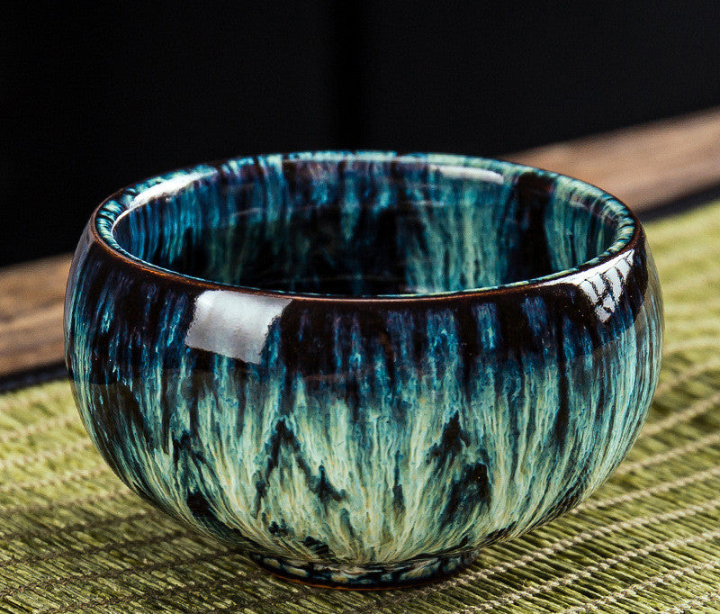 Jianzhan Ceramic Zen Tea Cup Kiln Change Master Cup