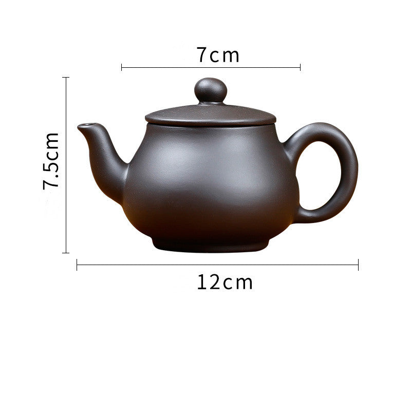 Handmade Purple Clay Teapot Traditional Manual Tea Pot